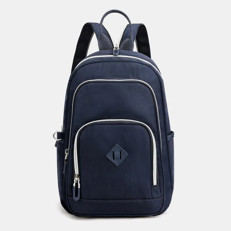 3 Way Use Functional Sling Bag Backpack for Women Lightweight Waterproof