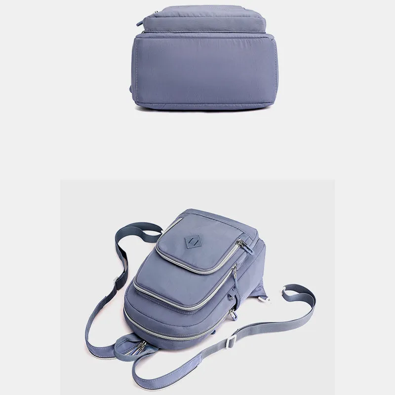 3 Way Use Functional Sling Bag Backpack for Women Lightweight Waterproof