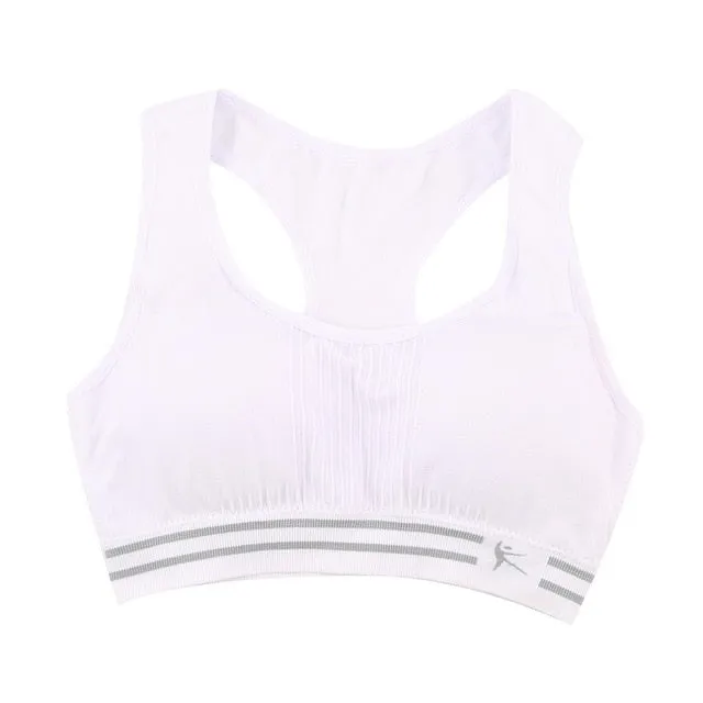 Absorb Sweat Quick Drying Professional Sports Bra,Fitness Padded Stretch Workout Top Vest Running Wireless Underwear for Women