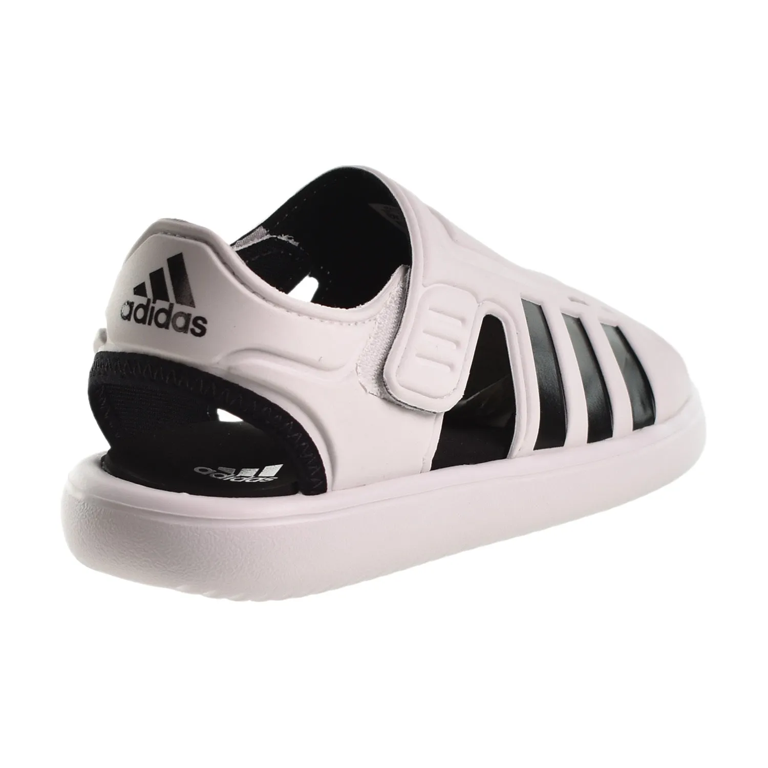 Adidas Summer Closed Toe Water Little Kids' Sandals Cloud White-Core Black