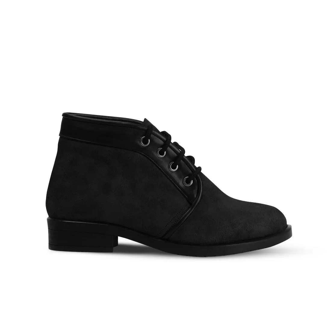 Black Urban Oasis Bootie