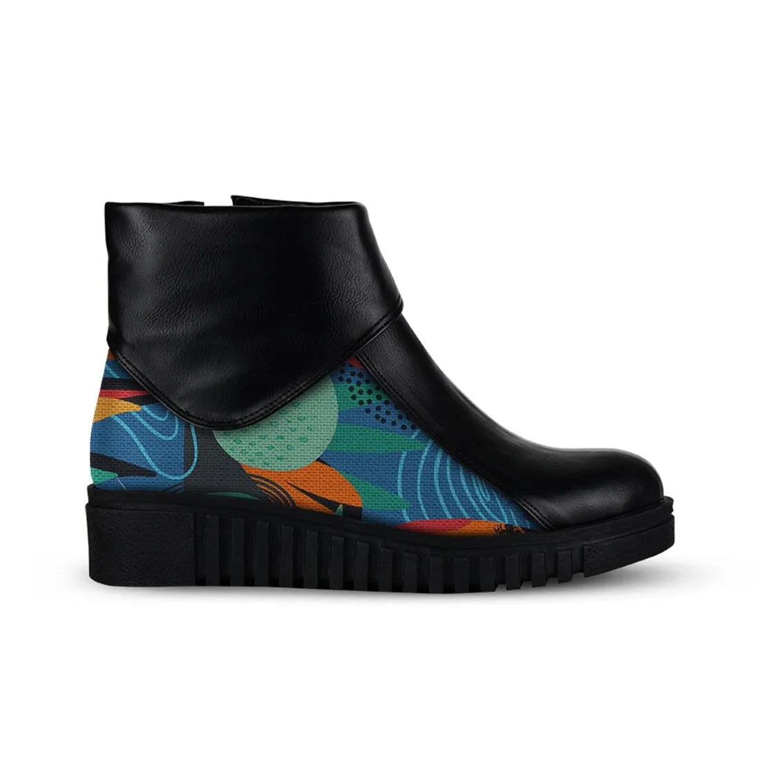 Block Bootie Abstract