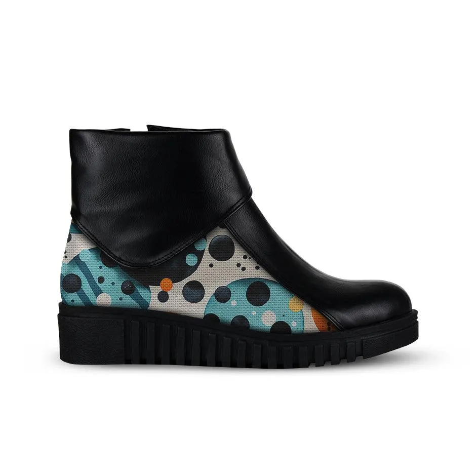 Block Boots Bubbles