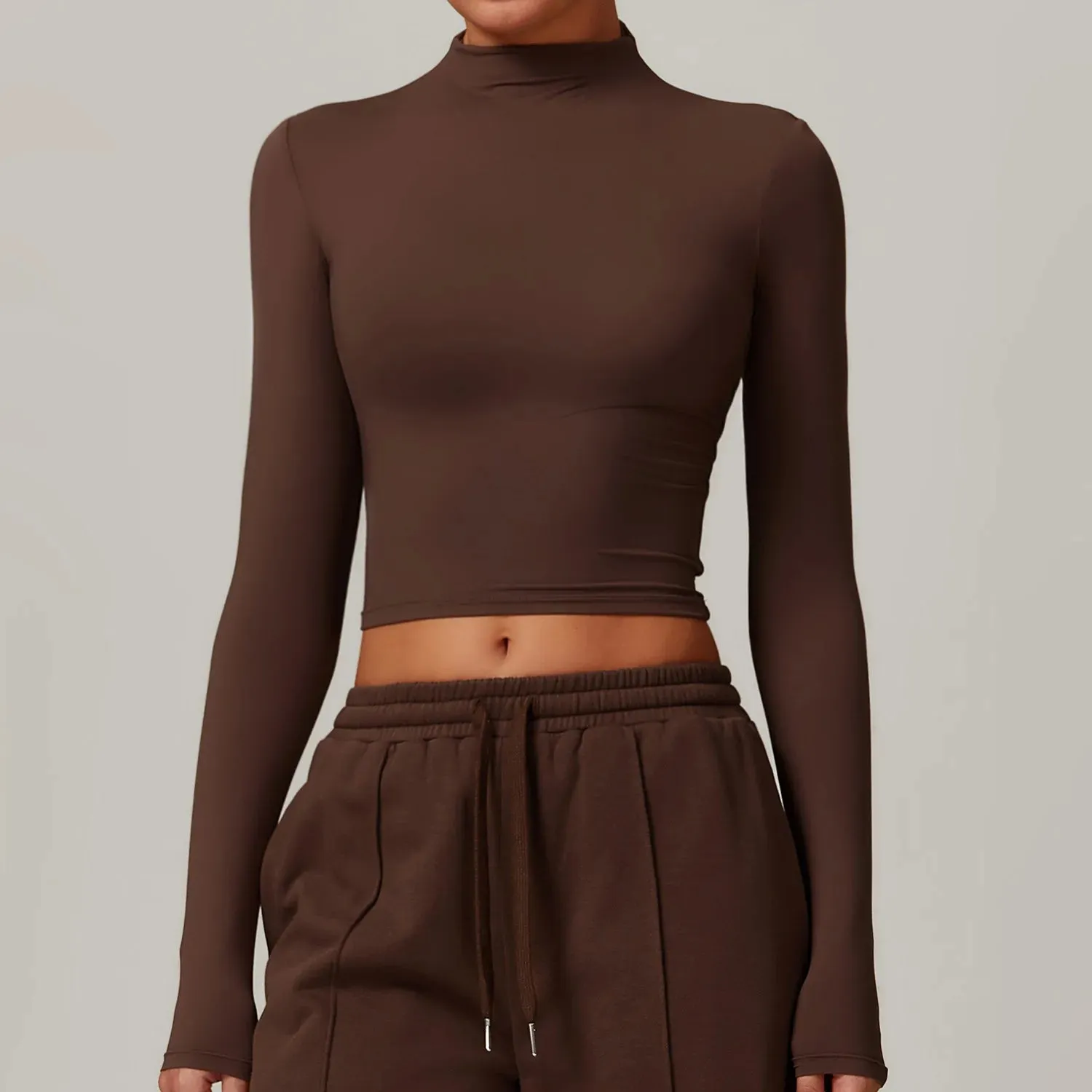 Casual Long Sleeve Sports Top