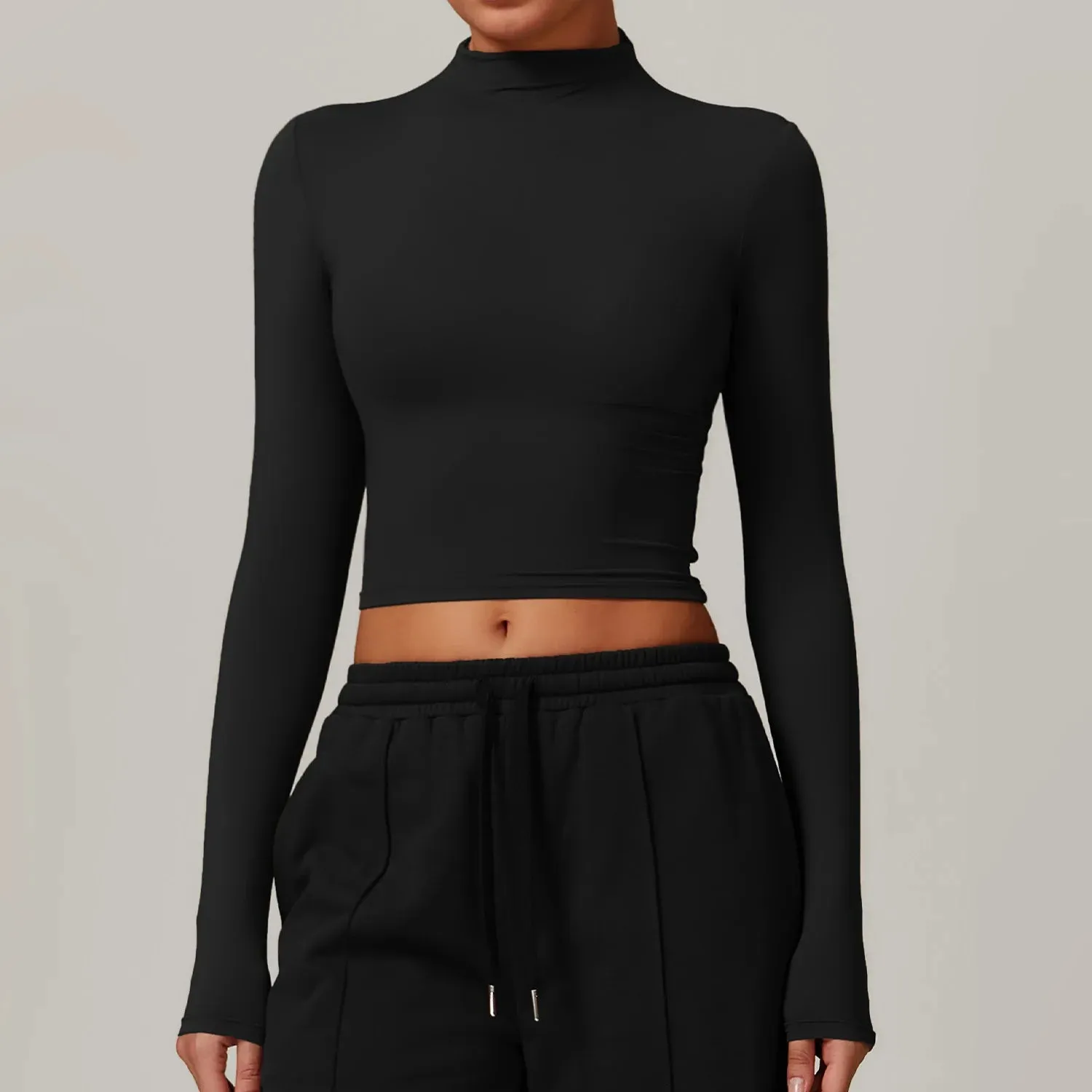 Casual Long Sleeve Sports Top