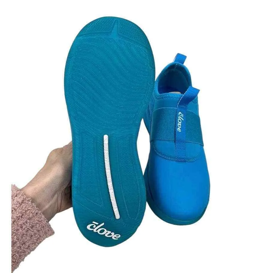Clove Solo Sneakers Shoes Healthcare Limited Edition Cerulean Blue New Size 7