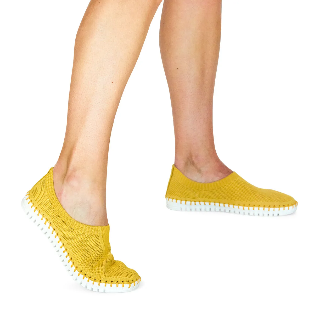Eric Michael Lucy Sneakers- Yellow