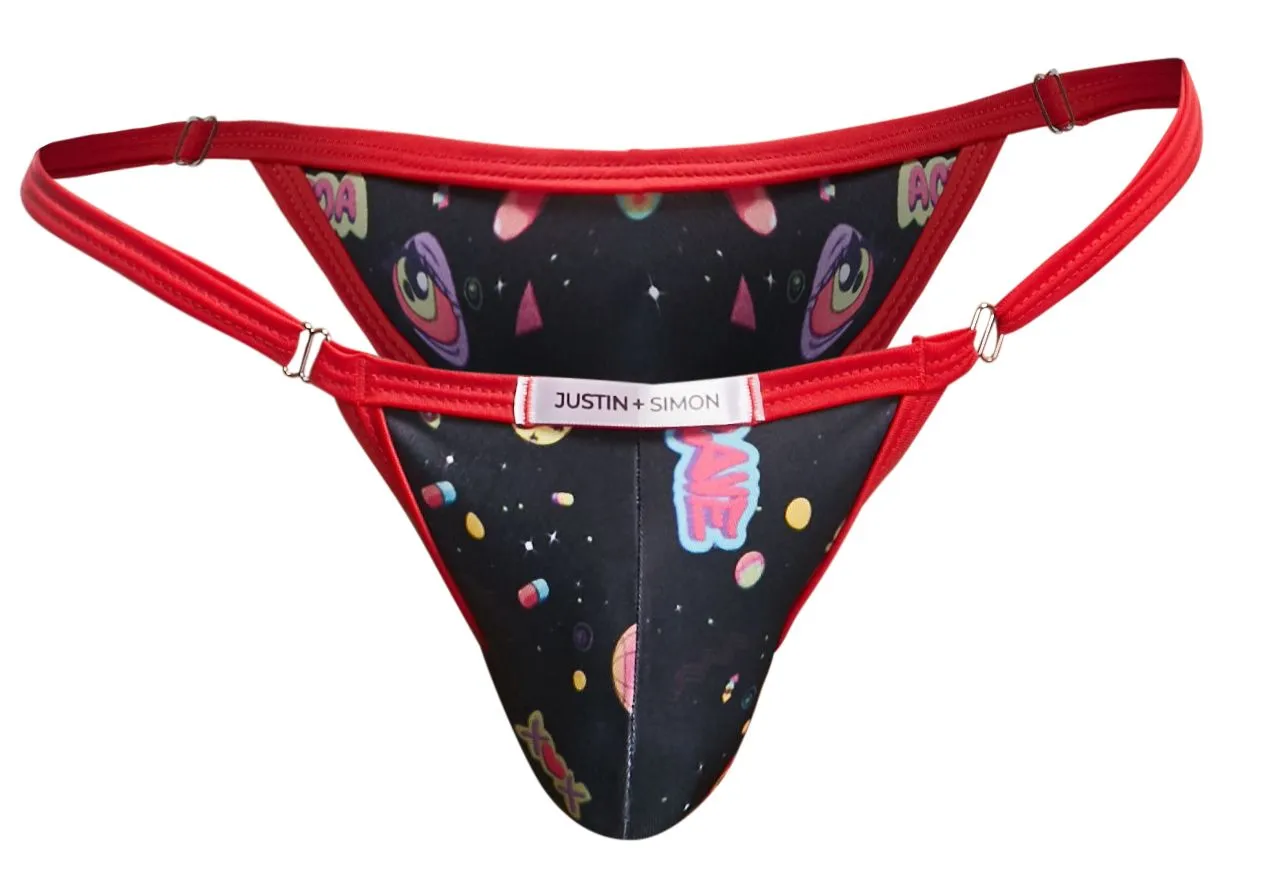 JUSTIN SIMON XSJ12 Bikini Color Psycodelic