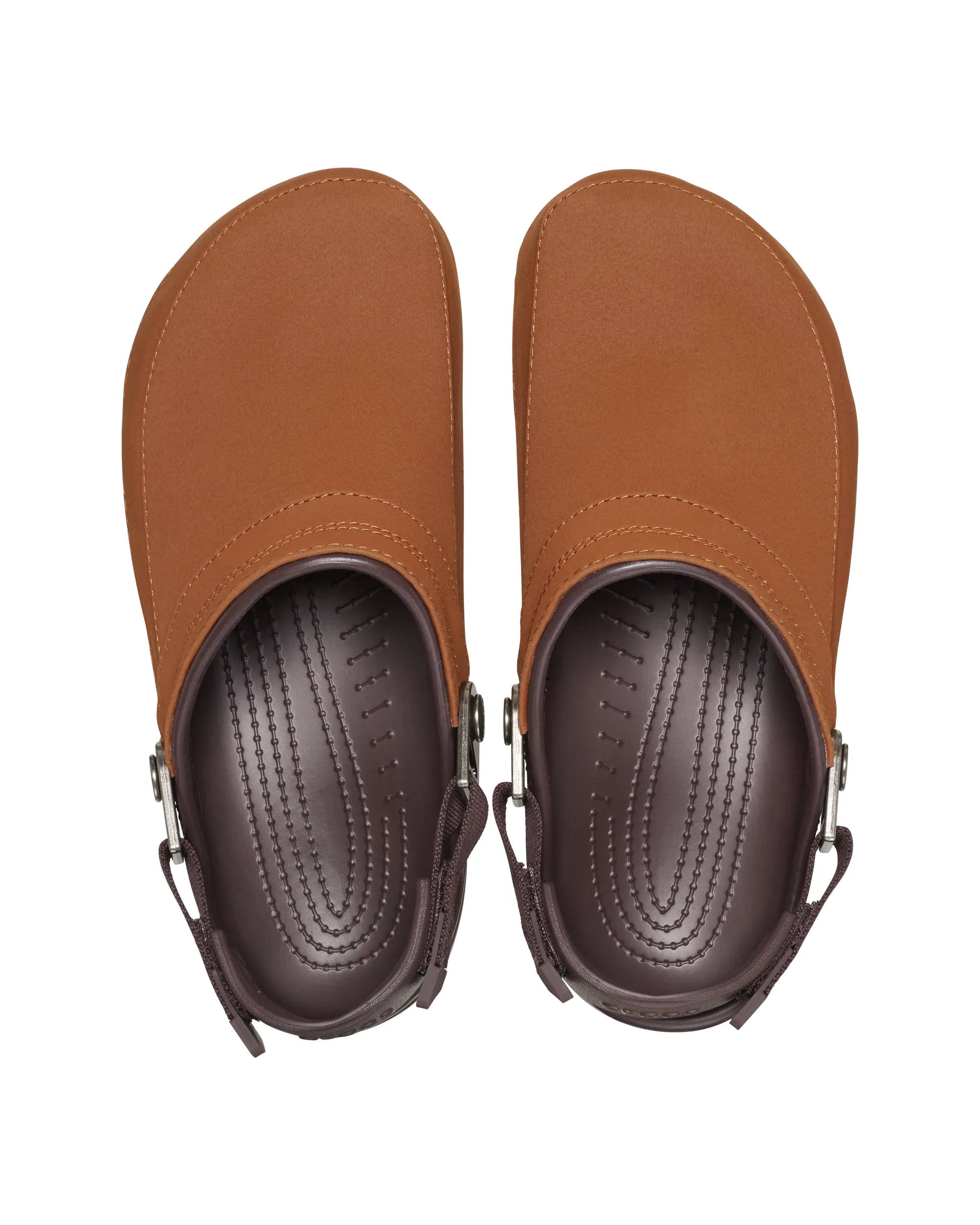 MoPQ Classic Clog - Orange / Mocha