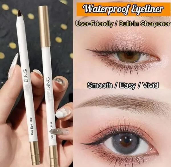 Quick Dry Waterproof and Sweat Proof Eyeliner Buy 2 Get 1 Free3 Pcs