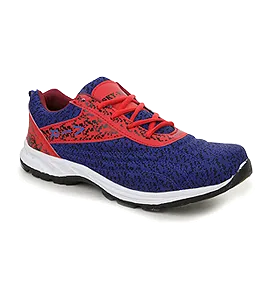 red n blue shoes