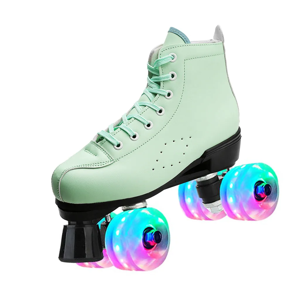 Roller Skates for Women Men Artistic Speed Skate Outdoor Roller Derby Skating Shoes