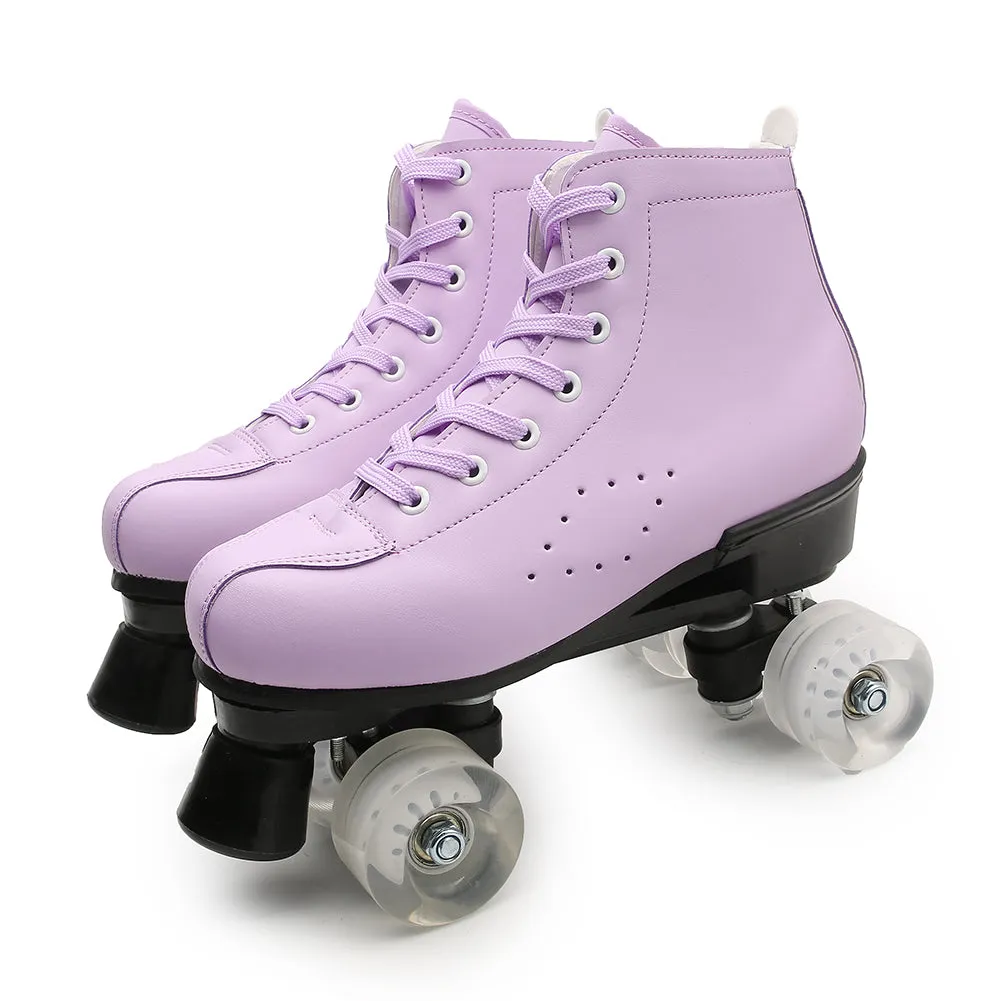 Roller Skates for Women Men Artistic Speed Skate Outdoor Roller Derby Skating Shoes