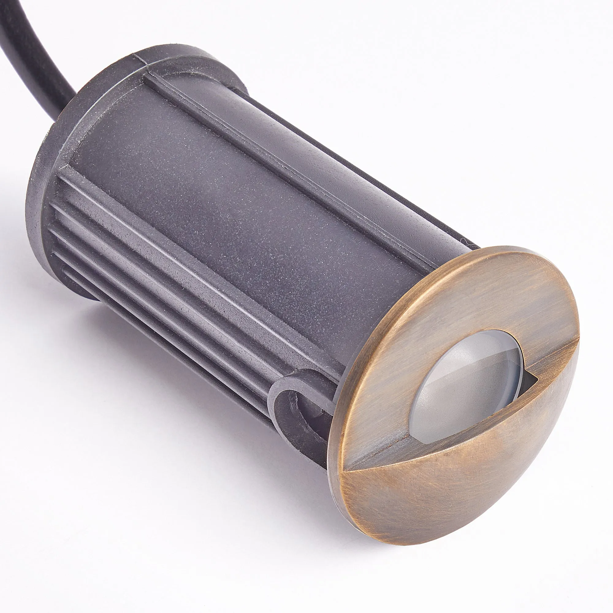 Wink ip67 Eyelid LED deck light in bronze